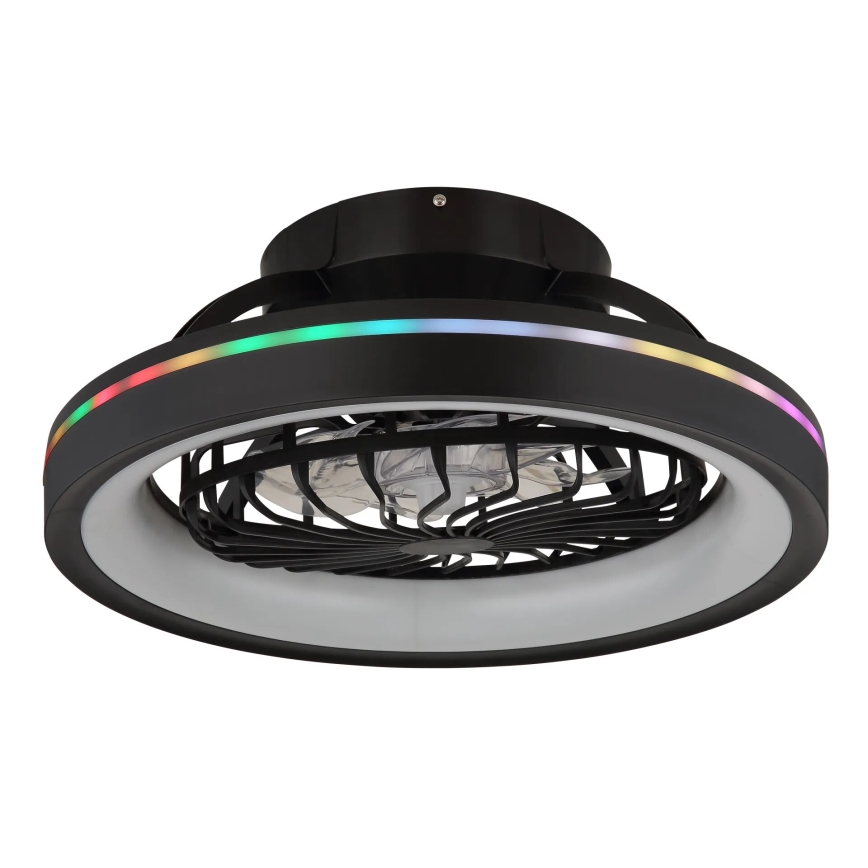 Globo - LED RGB Stmívatelný stropní ventilátor LED/40W/230V 2700-6500K + dálkové ovládání