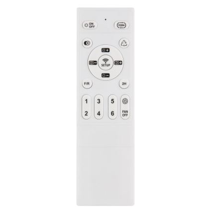 Globo - LED RGB Stmívatelný stropní ventilátor LED/40W/230V 2700-6500K + dálkové ovládání