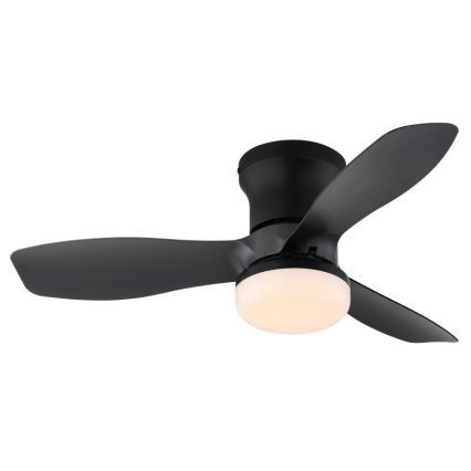 Globo - Stmívatelný stropní ventilátor LED/15W/230V 2700-6500K černá + dálkové ovládání