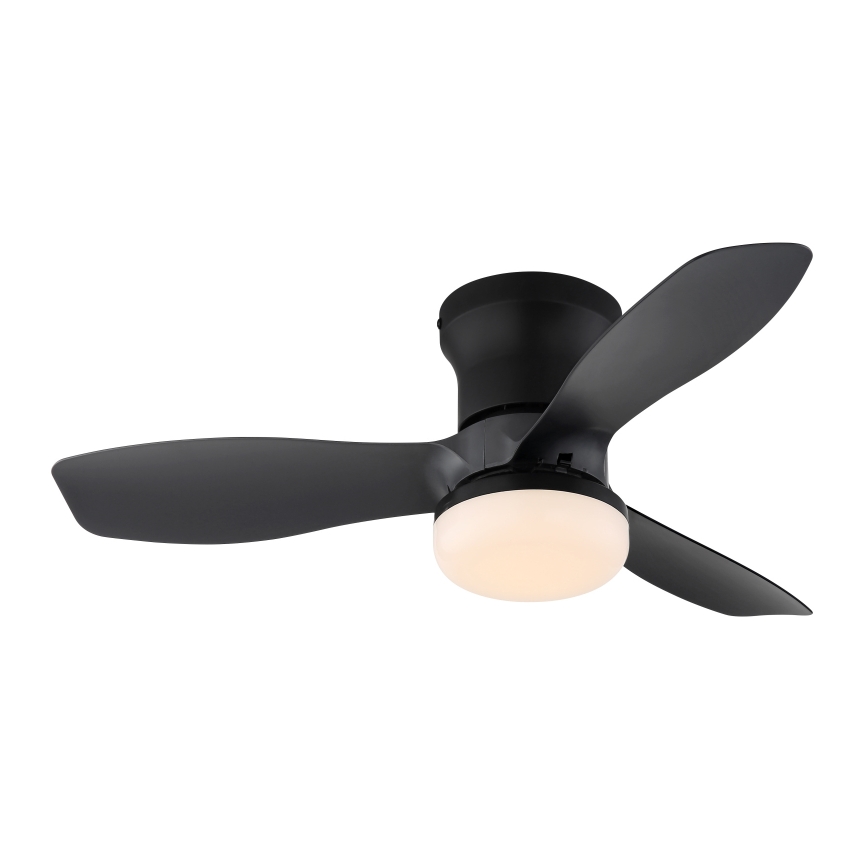 Globo - Stmívatelný stropní ventilátor LED/15W/230V 2700-6500K černá + dálkové ovládání