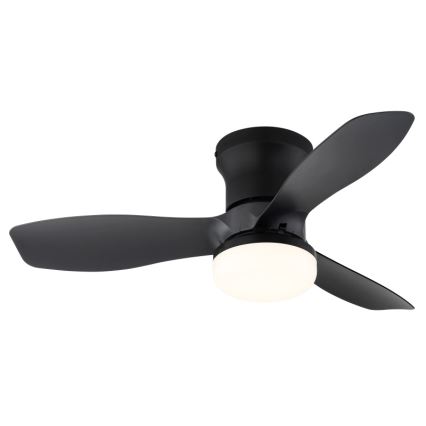 Globo - Stmívatelný stropní ventilátor LED/15W/230V 2700-6500K černá + dálkové ovládání