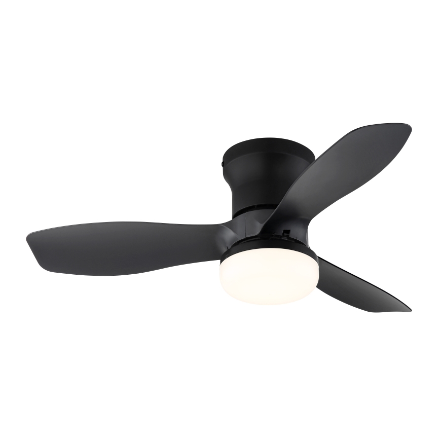 Globo - Stmívatelný stropní ventilátor LED/15W/230V 2700-6500K černá + dálkové ovládání