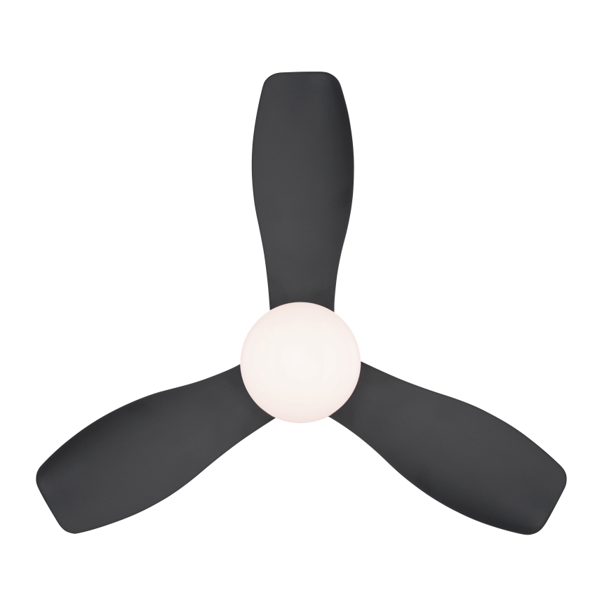 Globo - Stmívatelný stropní ventilátor LED/15W/230V 2700-6500K černá + dálkové ovládání