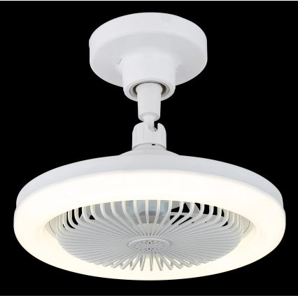 Globo - LED Stmívatelný stropní ventilátor LED/20W/230V 3000-6500K bílá + dálkové ovládání