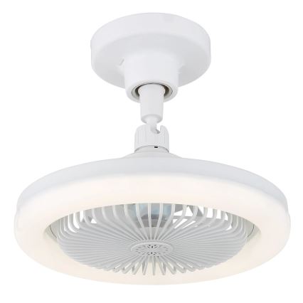 Globo - LED Stmívatelný stropní ventilátor LED/20W/230V 3000-6500K bílá + dálkové ovládání