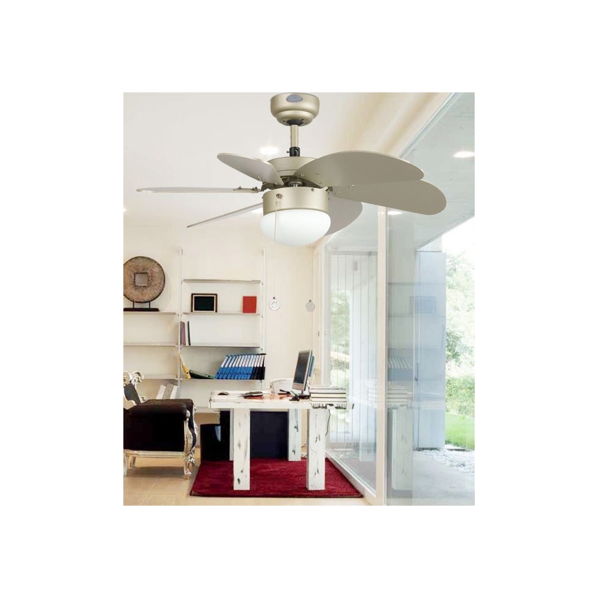 Globo - Stropní ventilátor 1xE14/60W/230V