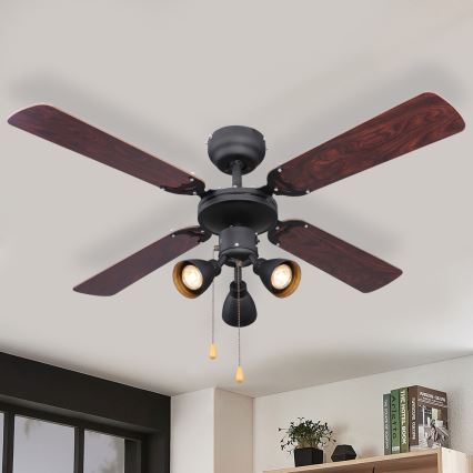 Globo - Stropní ventilátor 3xGU10/50W/230V