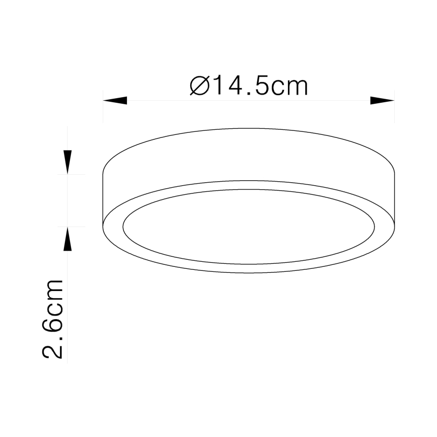 Globo - LED Stropní svítidlo LED/15W/230V