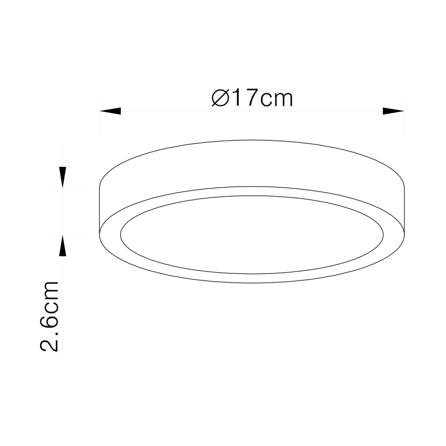 Globo - LED Stropní svítidlo LED/22W/230V