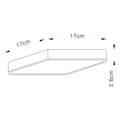 Globo - LED Stropní svítidlo LED/22W/230V