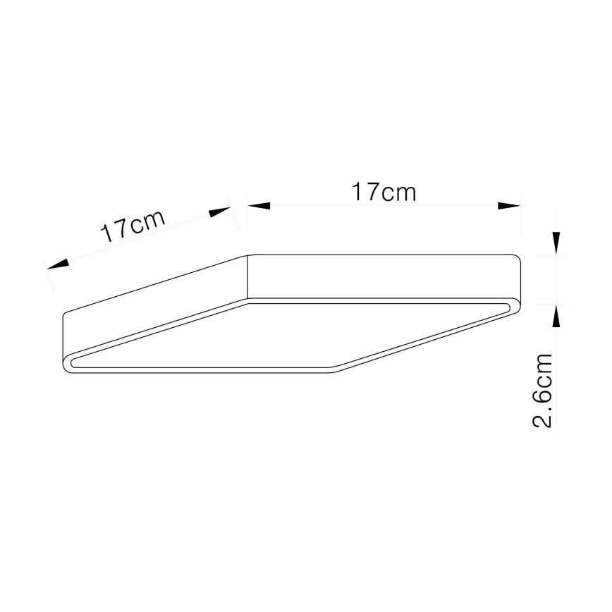 Globo - LED Stropní svítidlo LED/22W/230V