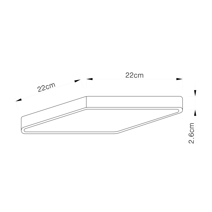 Globo - LED Stropní svítidlo LED/28W/230V