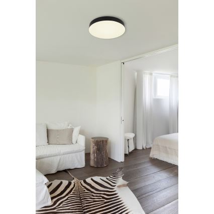Globo - LED Stropní svítidlo LED/24W/230V 3000K/4000K/6500K pr. 30 cm černá