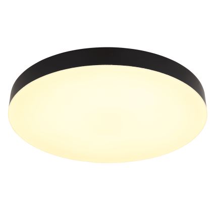 Globo - LED Stropní svítidlo LED/36W/230V 3000K/4000K/6500K pr. 40 cm černá