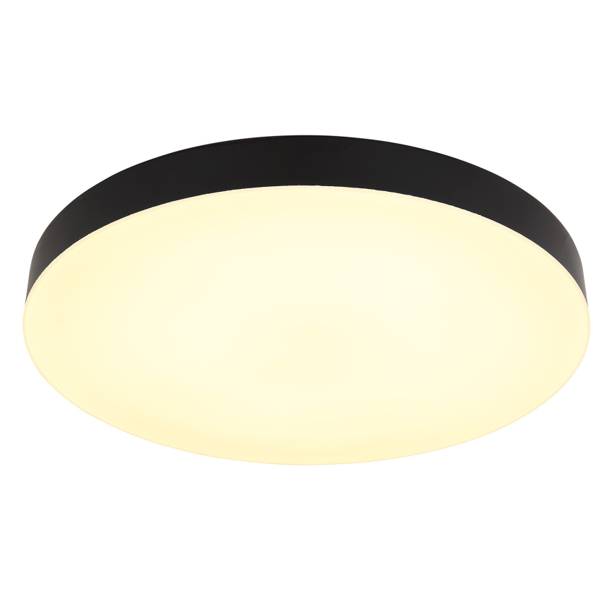 Globo - LED Stropní svítidlo LED/36W/230V 3000K/4000K/6500K pr. 40 cm černá