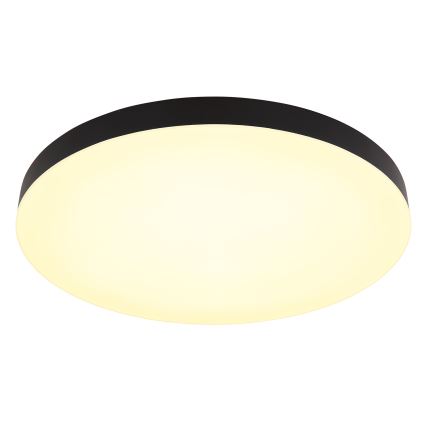 Globo - LED Stropní svítidlo LED/50W/230V 3000K/4000K/6500K pr. 50 cm černá