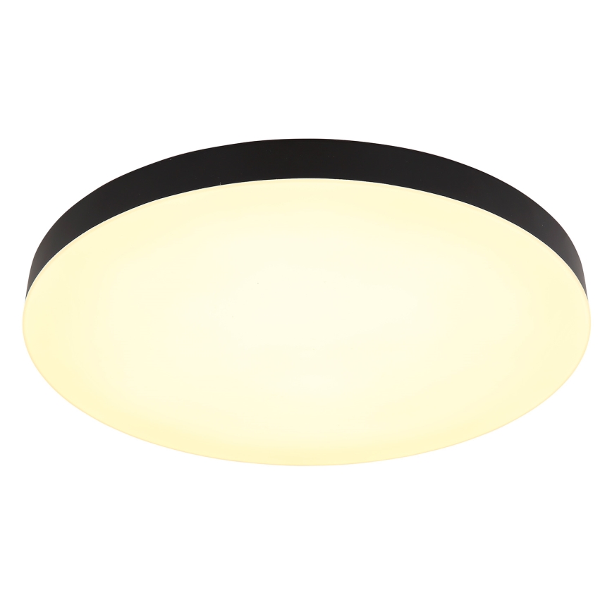 Globo - LED Stropní svítidlo LED/50W/230V 3000K/4000K/6500K pr. 50 cm černá
