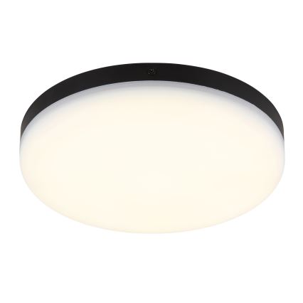 Globo - LED Stropní svítidlo LED/12W/230V 4000K pr. 22 cm černá