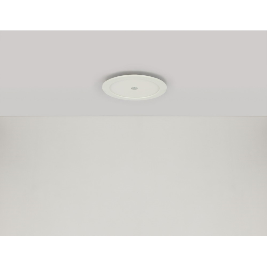 GLOBO 12392-18S - LED Koupelnové podhledové svítidlo se senzorem POLLY 1xLED/18W IP44