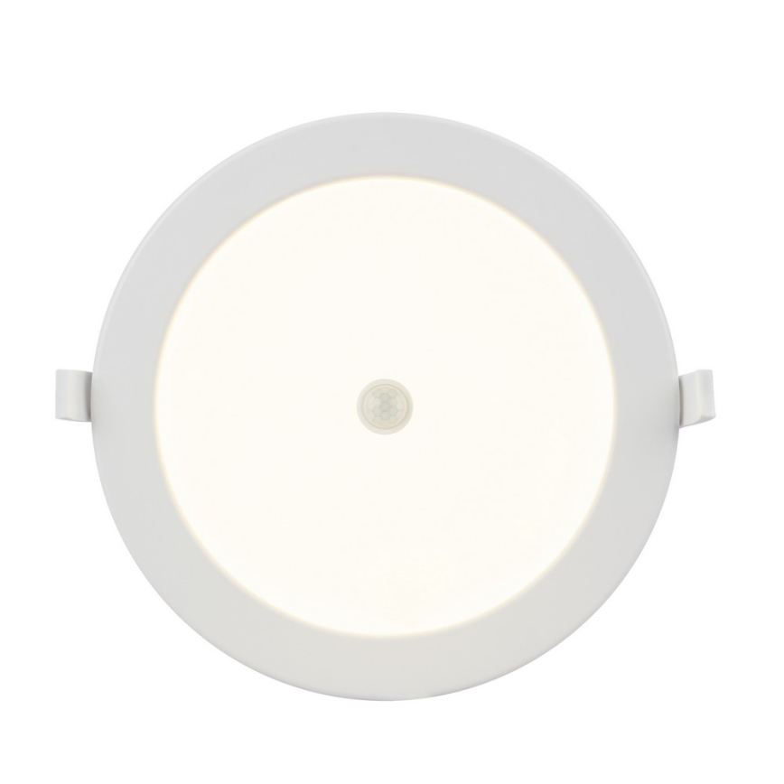 GLOBO 12392-18S - LED Koupelnové podhledové svítidlo se senzorem POLLY 1xLED/18W IP44