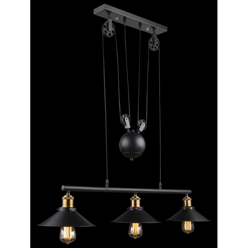 Globo - Lustr na lanku 3xE27/60W/230V
