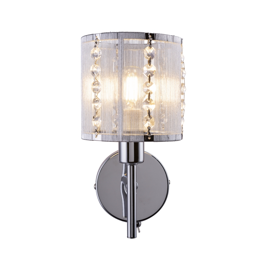 Globo - Nástěnné svítidlo 1xE14/40W/230V matný chrom
