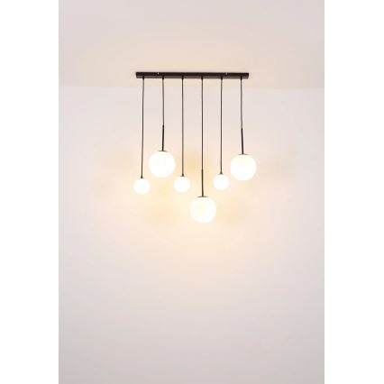 Globo - Lustr na lanku 3xE27/9W/230V + 3xG9/5W