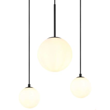 Globo - Lustr na lanku 3xE27/9W/230V + 3xG9/5W