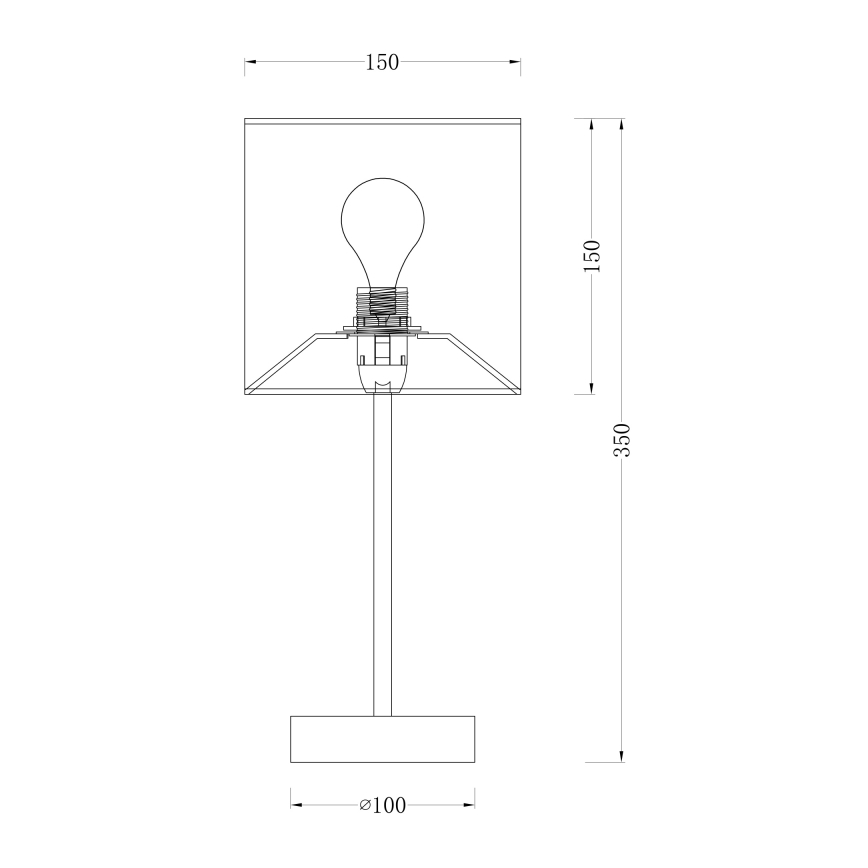 Globo - Stolní lampa 1xE14/40W/230V