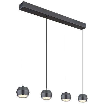 Globo - LED Lustr na lanku 4xLED/6W/230V