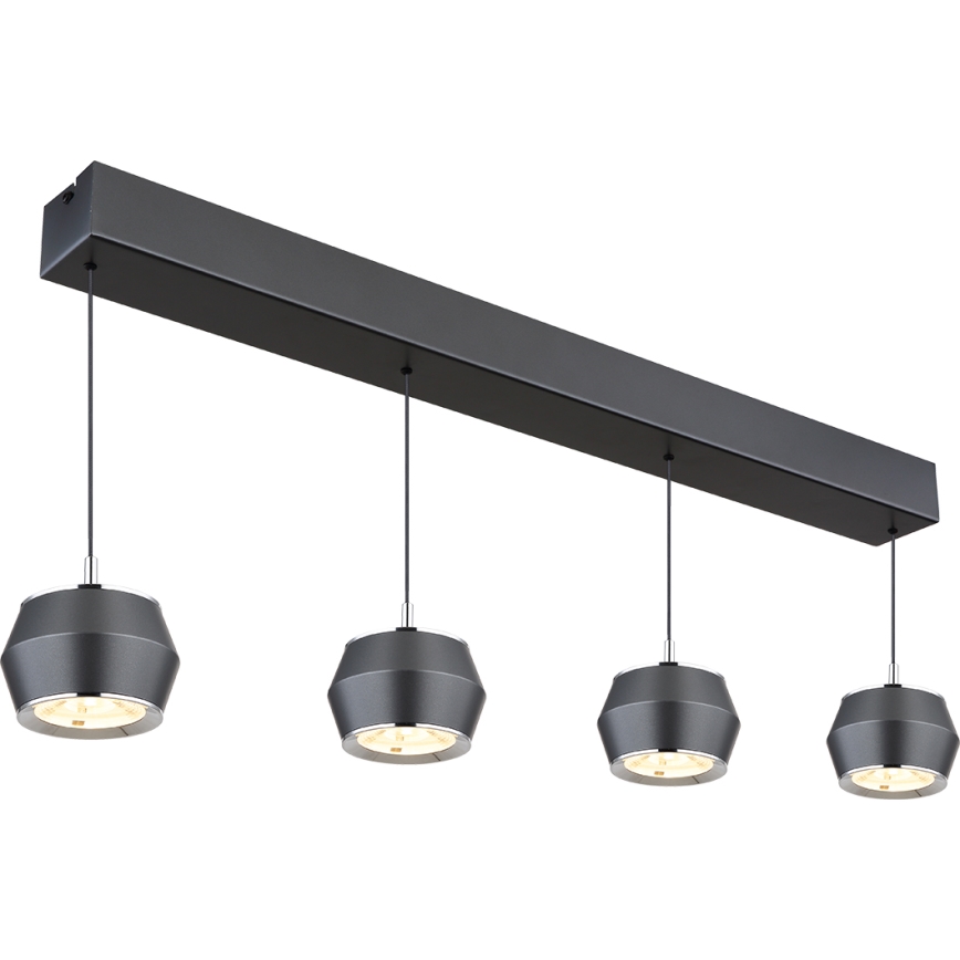 Globo - LED Lustr na lanku 4xLED/6W/230V