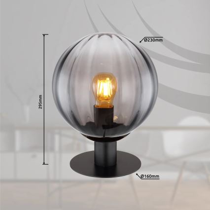 Globo - Stolní lampa 1xE27/12W/230V