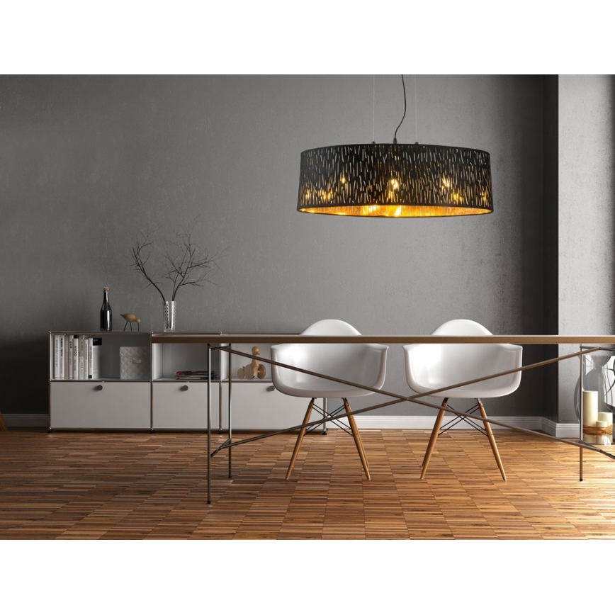 GLOBO 15264H2 - Lustr na lanku TUXON 3xE27/60W/230V