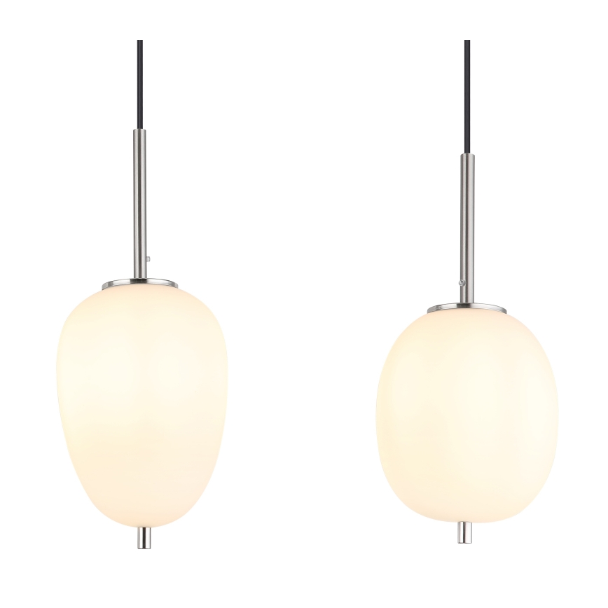 Globo - Lustr na lanku 4xE14/40W/230V bílá