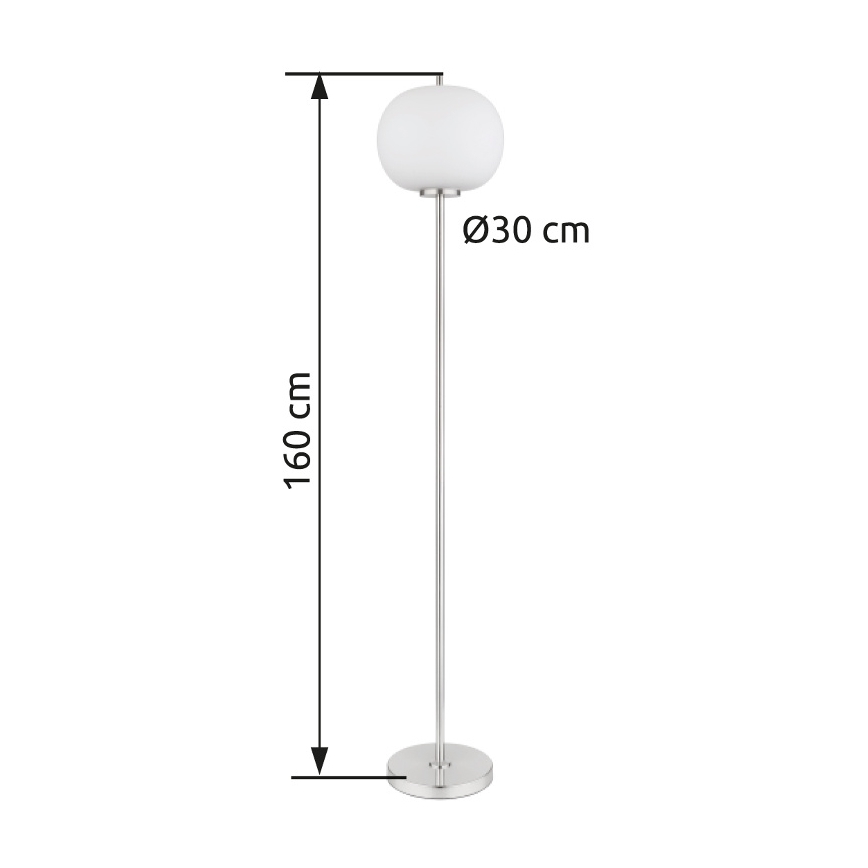 Globo - Stojací lampa 1xE27/60W/230V
