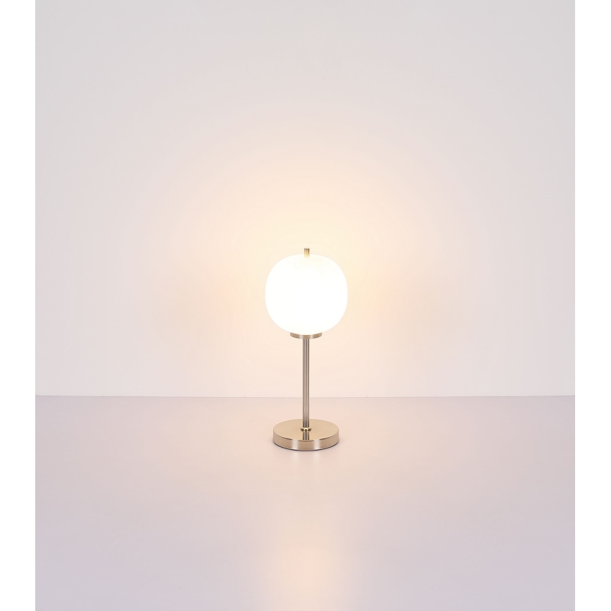 Globo - Stolní lampa 1xE14/40W/230V matný chrom