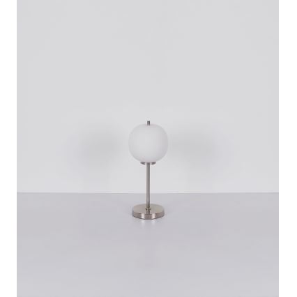 Globo - Stolní lampa 1xE14/40W/230V matný chrom