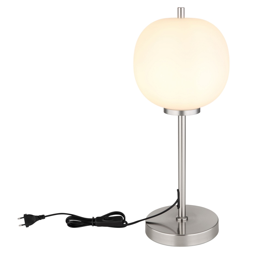 Globo - Stolní lampa 1xE14/40W/230V matný chrom