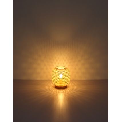 Globo - Stolní lampa 1xE27/60W/230V bambus