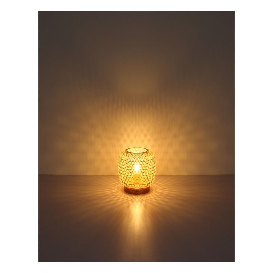 Globo - Stolní lampa 1xE27/60W/230V bambus