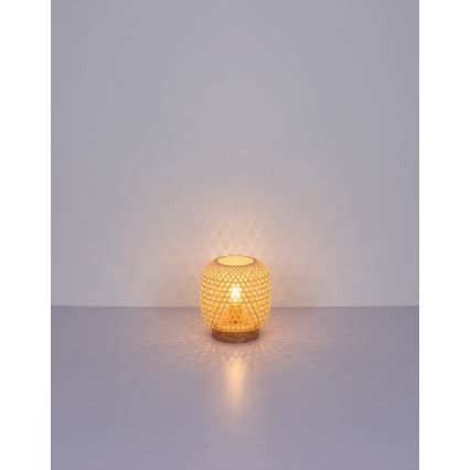 Globo - Stolní lampa 1xE27/60W/230V bambus