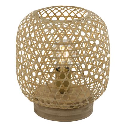 Globo - Stolní lampa 1xE27/60W/230V bambus