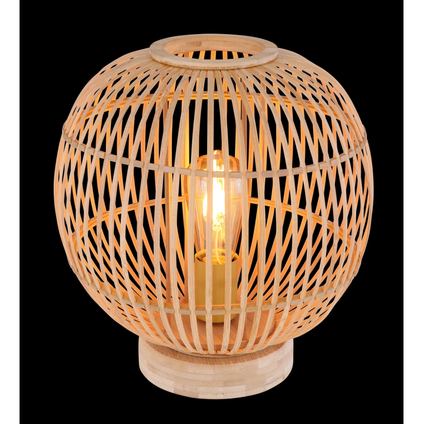 Globo - Stolní lampa 1xE27/60W230V bambus