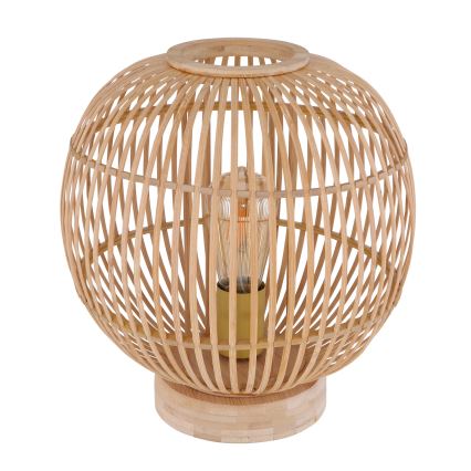 Globo - Stolní lampa 1xE27/60W230V bambus