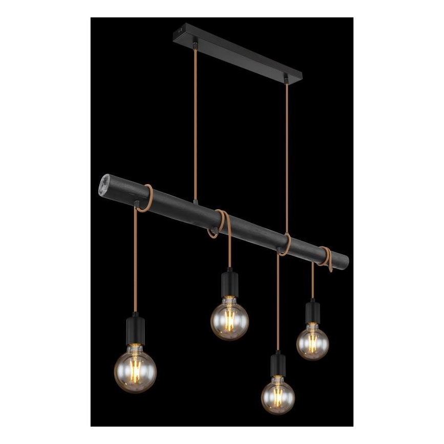 Globo 15459-4H - Lustr na lanku LEO 4xE27/60W/230V