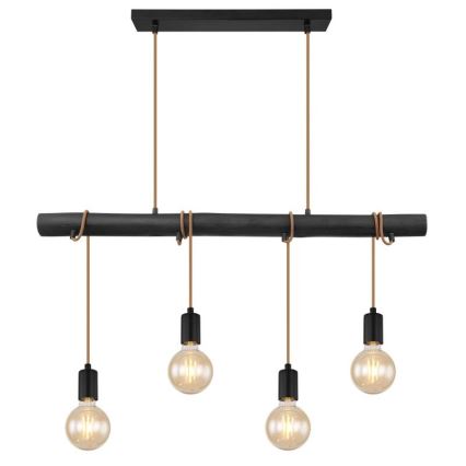 Globo 15459-4H - Lustr na lanku LEO 4xE27/60W/230V
