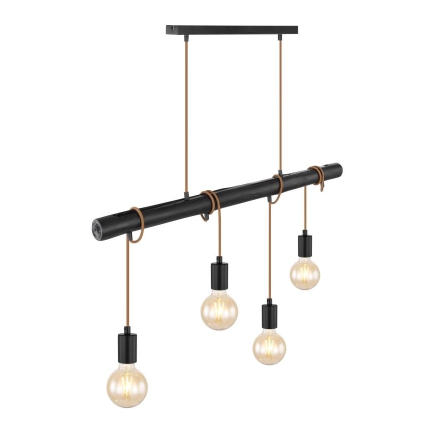 Globo 15459-4H - Lustr na lanku LEO 4xE27/60W/230V
