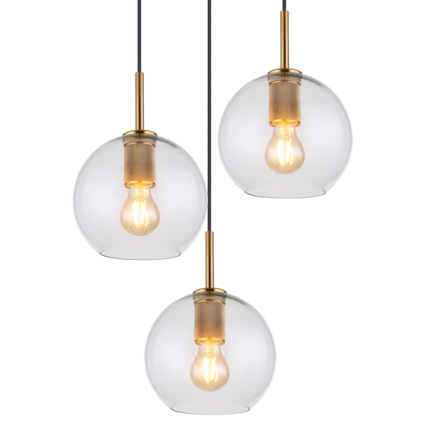 Globo - Lustr na lanku 3xE27/60W/230V