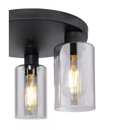 Globo - Stropní svítidlo 3xE27/60W/230V černá