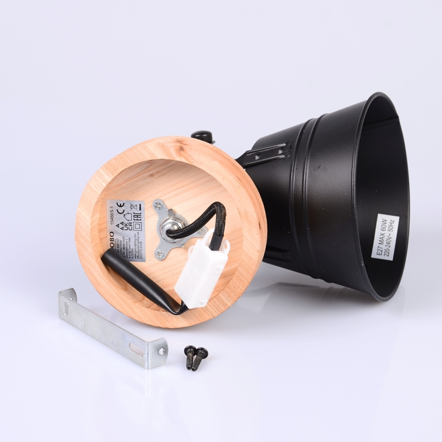 Globo - Nástěnné bodové svítidlo 1xE27/60W/230V jedle